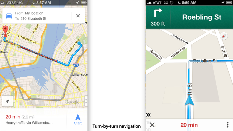 Illustration for article titled Google Maps for iOS Review: Maps Done Right